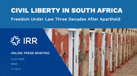 Online media briefing: Civil liberty in SA today