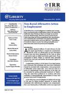 @Liberty – Non-Racial Affirmative Action in Employment