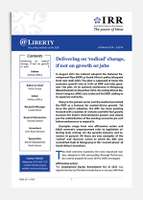 @Liberty - Delivering on ‘radical’ change, if not on growth or jobs