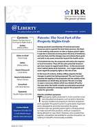 @Liberty - Patents: The Next Part of the Property Rights Grab