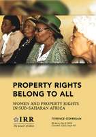 @Liberty - Property Rights Belong To All: Women and Property Rights in Sub-Saharan Africa