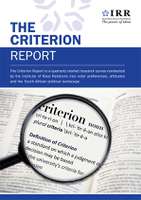 The Criterion Report Vol 1 No 2