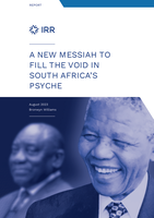 A new messiah to fill the void in South Africa's psyche