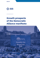 Growth prospects of the Democratic Alliance manifesto