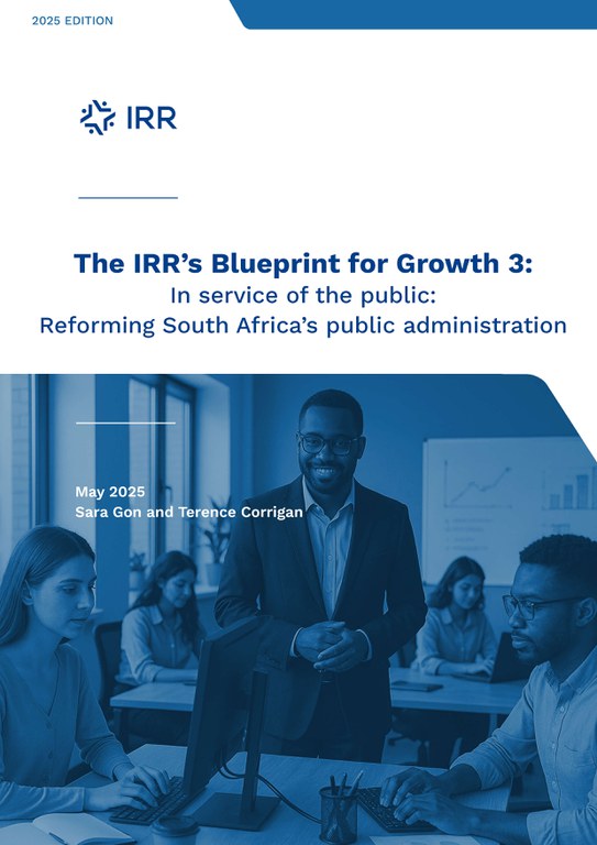 The IRR’s Blueprint for Growth 3: In service of the public: Reforming South Africa's public administration